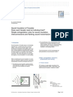 Acoustic - Sound Insulation Facades - Ift