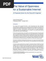 Download The Value of Openness for a Sustainable Internet by InternetSociety SN178639163 doc pdf