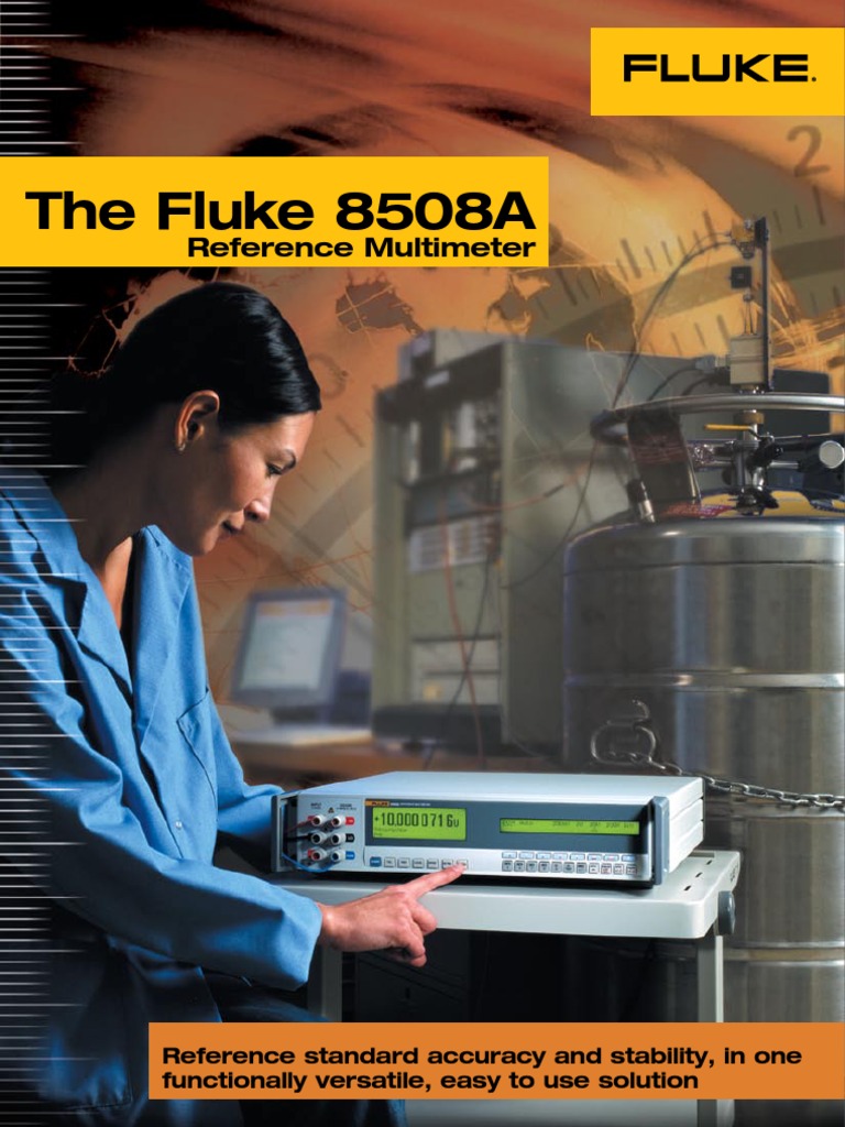 8508A Reference Multimeter PDF PDF Uncertainty Calibration