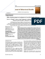 Role of Piracetam in Treatment of Cerebral Palsy PDF