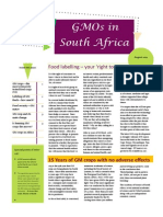 Gmos in South Africa