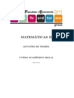 Programacion No Lineal. Apuntes