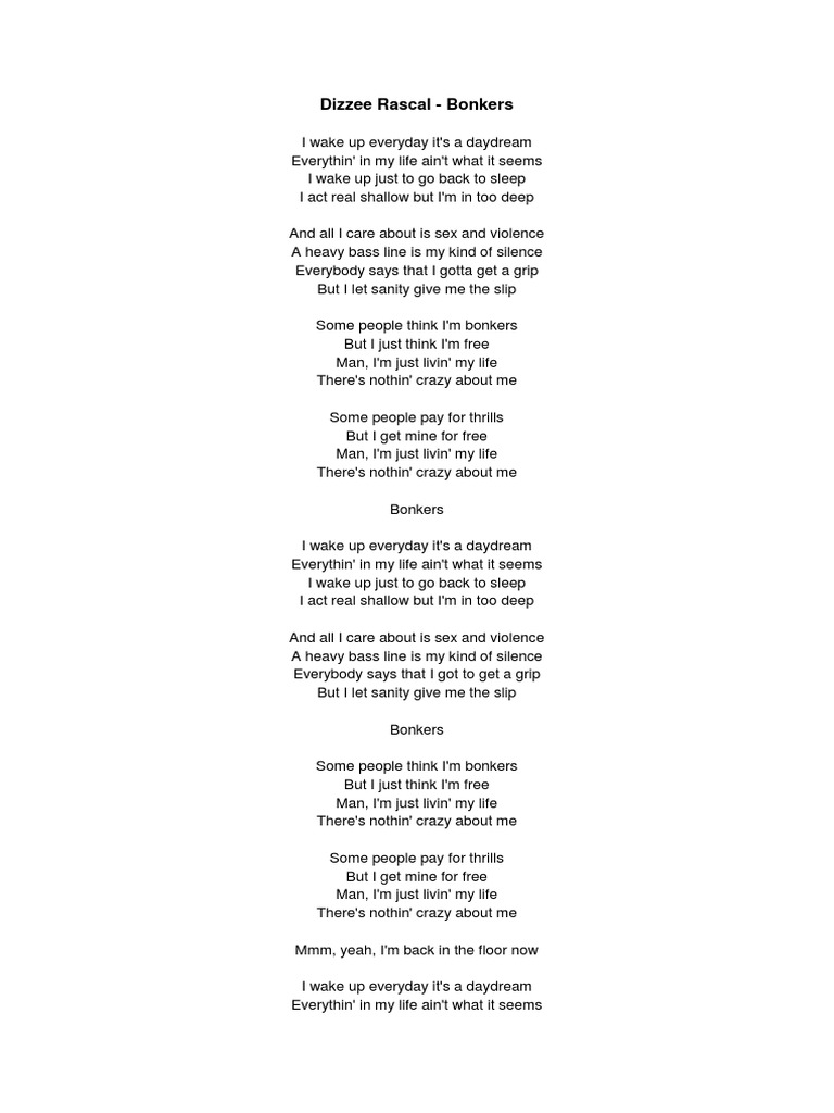 Lyrics | PDF
