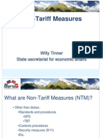 Non Tariff Measures