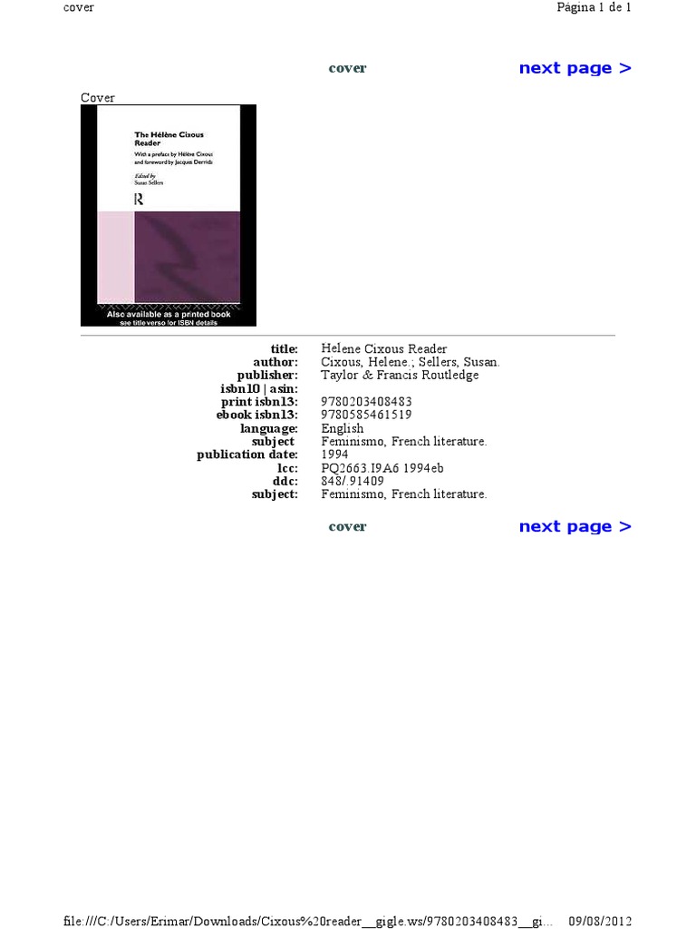 Cover HTML | PDF