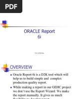 Training ORACLE REPORT 206i