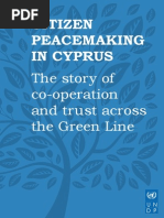 Download Citizen Peacemaking in Cyprus by UNDP in Europe and Central Asia SN178666461 doc pdf