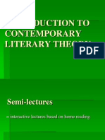 Introduction To Contemporary Literary Theory