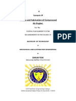 Compressed Air Engine Design and Fabrication