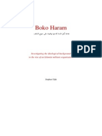 Download BOKO HARAM Investigating the Ideological Background to the Rise of an Islamist Militant Organisation by Westminster Institute SN178672818 doc pdf