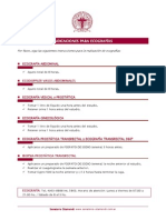 191 - Indicaciones para Ecografias