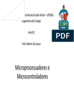 Aula 02 Microcontroladores - Classificacao
