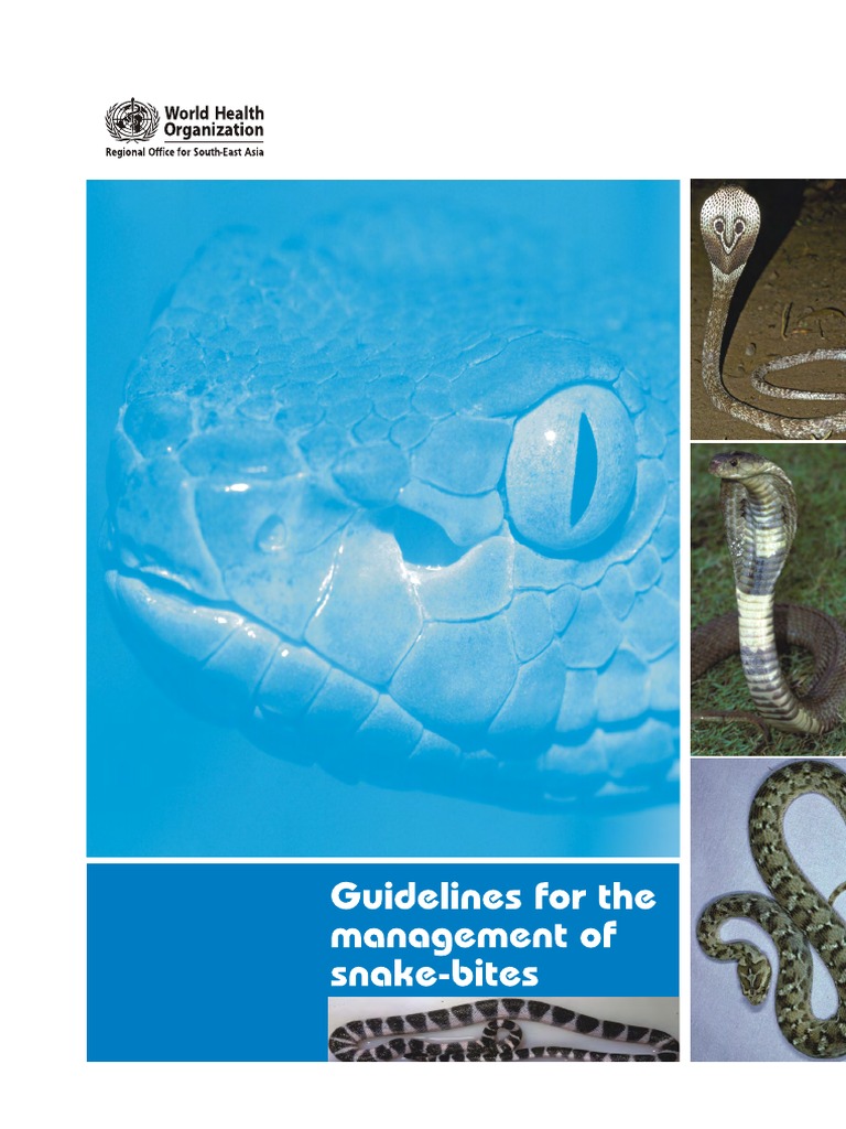 Snake Bite Guideline | PDF | Self-Improvement