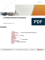 LTE Radio Procedures Huawaei PDF