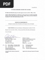 Supreme Court of Canada reference from Oct. 24, 2013