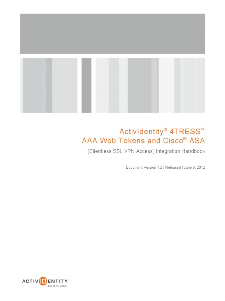 Clientless SSL VPN Access.pdf | Radius | Transport Layer Security