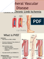 Peripheral Vascular Disease Surgical Presentation