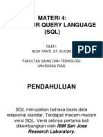 Bab Iv - SQL