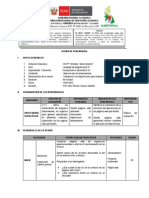 Sesión de Aprendizaje Demostrativa