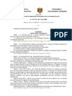 L E G E Privind Garantarea Depozitelor PDF