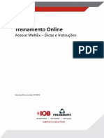 Manual Online - Acesso WebEx