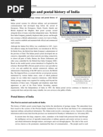 Postage Stamps and Postal History of India PDF