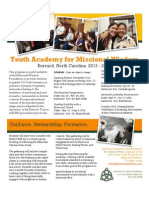 Youth Academy For Missional Wisdom