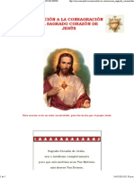 Oracion A La Consagracion Al Corazon de Jesus PDF