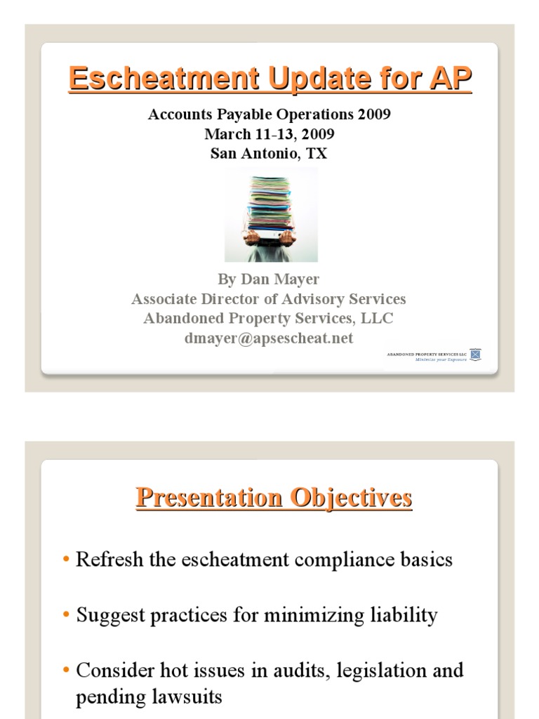 Escheatment PDF Gift Card Cheque