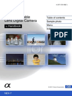 Sony Nex 7 Manual PDF