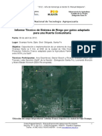 INTA Sistema de Riego Por Goteo Ocampo Norte