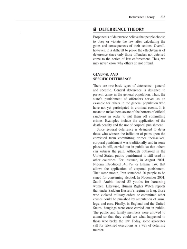 Deterrence law image