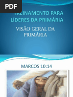 TREINAMENTO PARA LÍDERES DA PRIMÁRIA