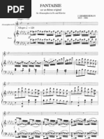 Demersseman Fantasie Piano Score PDF