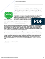 IPv6 Is Here To Stay - IEEE Spectrum PDF