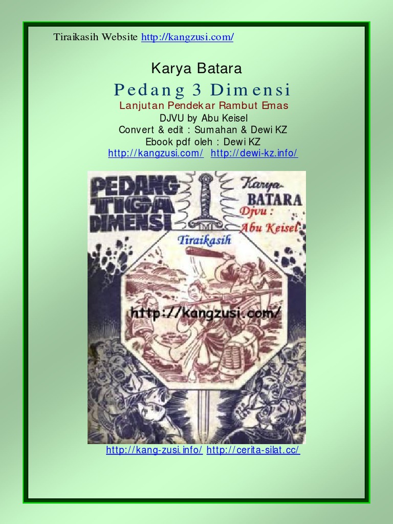 Batara Pedang 3 Dimensi