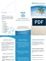Brochure Mision Vision Valores