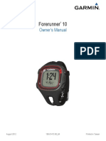 Garmin Forerunner 10 Owner's Manual