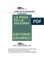 Antonio Gramsci-La Poda de La Historia