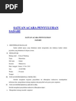 Download SATUAN ACARA PENYULUHAN SADARIdocx by Fatha Rani Sepa SN178835292 doc pdf