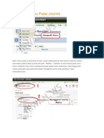 Mengedit Menu Pada Joomla