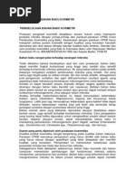 Download BAHAN BAKU KOSMETIKdocx by Lutfi Chabib SN178840241 doc pdf