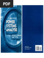 Power Systems Analysis (2nd Edition) by Bergen, Vittal