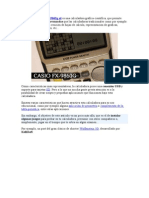 Casio fx-9860g sd calculadora gráfica con juegos y aplicaciones