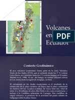 Volcanes en El Ecuador