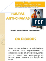 Treinamento Vestimenta Retardante de Chamas