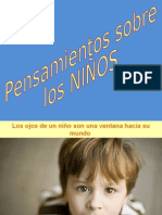 Pensamientos de Los Niños