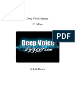 Rudy Haynes - Deep Voice Mastery 2nd Ed