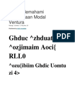 Modul Memahami Perusahaan Modal Ventura