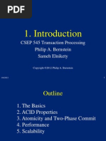 Introduction To Transaction Processing